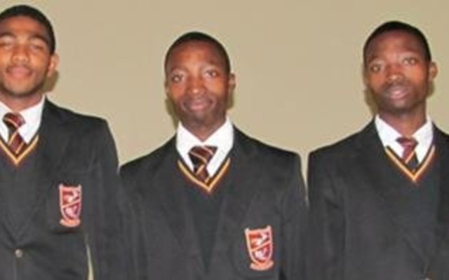 Marco, Themba en Thembasile (landloop)